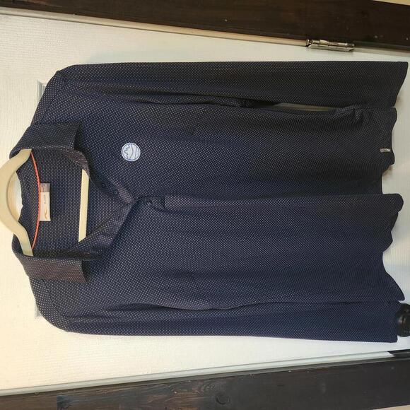 KJUS Tops - KJUS Women's Navy Blue Long Sleeve Eve Polo Shirt -Size M (38)